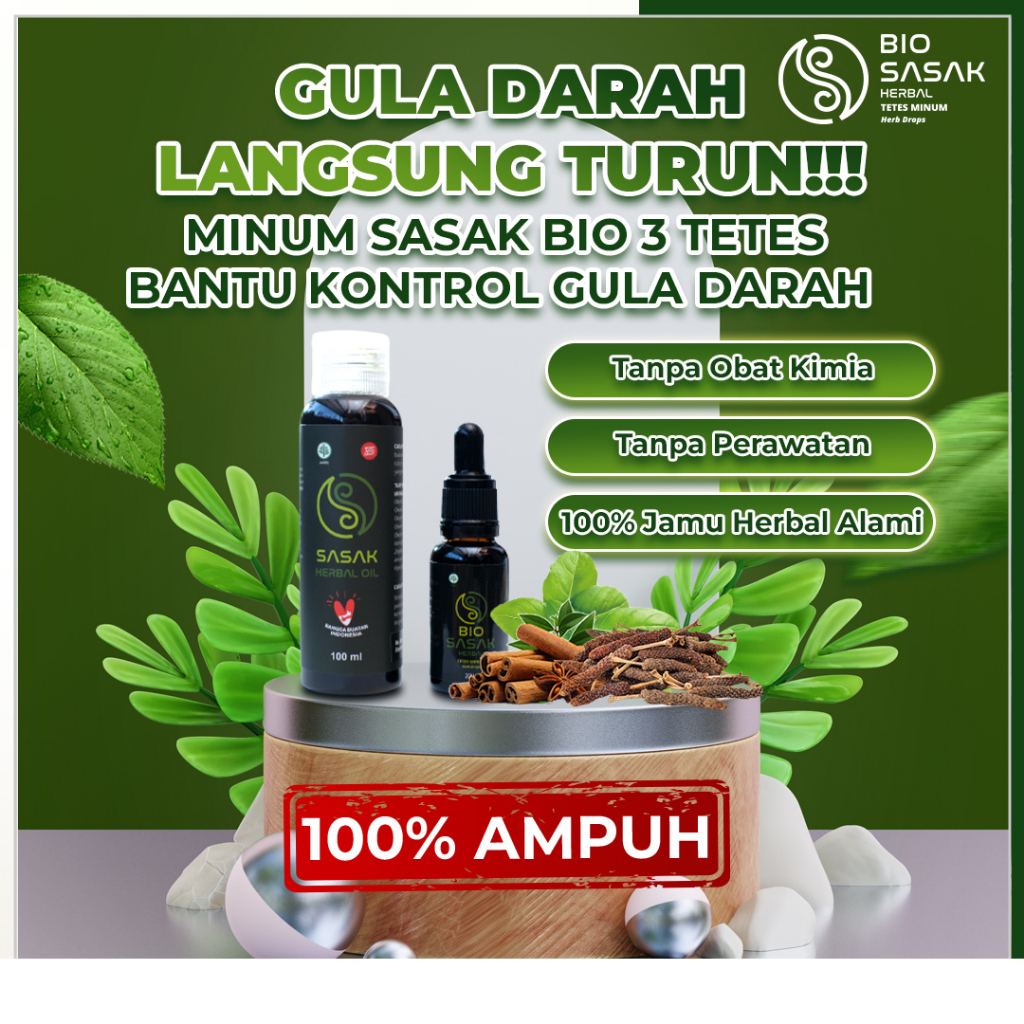 Jual BIO SASAK OBAT HERBAL JAMU TETES ORIGINAL AMPUH BERHASIAT BPOM