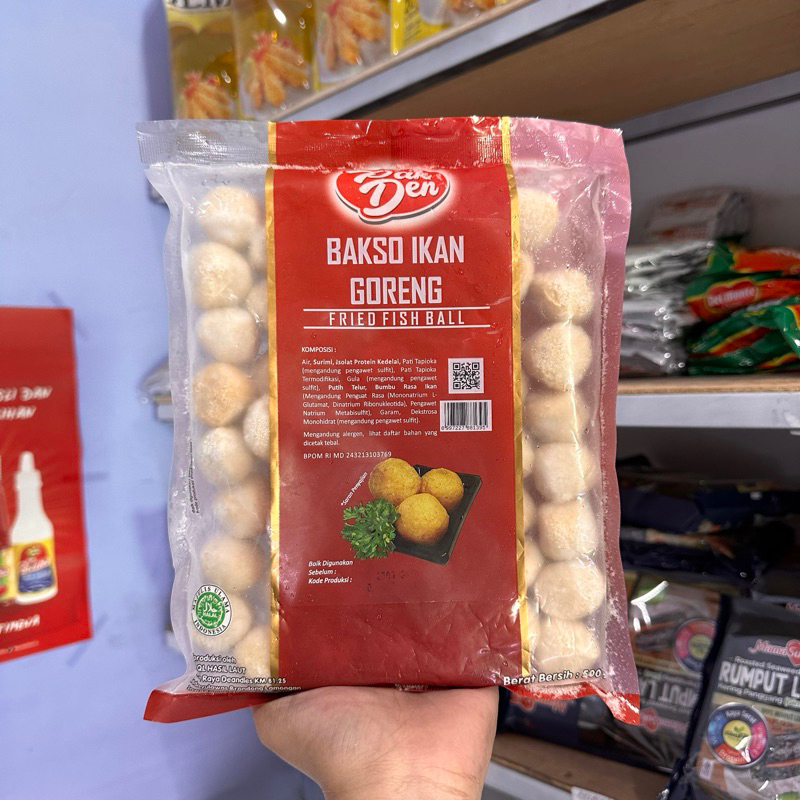 Jual Pak Den Bakso Ikan Goreng 500g Shopee Indonesia