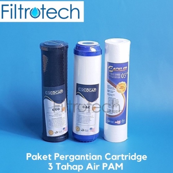 Jual Tyv Paket Catridge Filter Air Ledeng Sediment Gac Cto G Murah