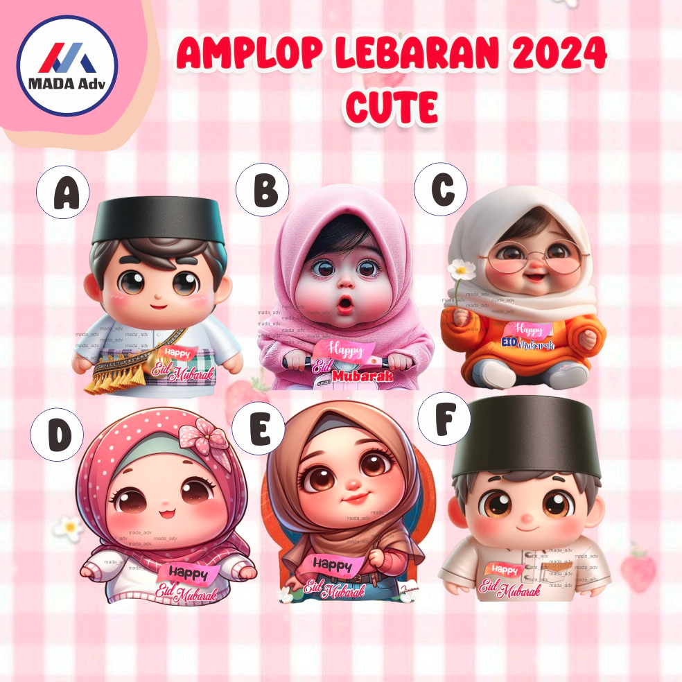 Jual Amplop Lebaran 3d Viral Amplop Lebaran 2024 Amplop 3D Gemoy