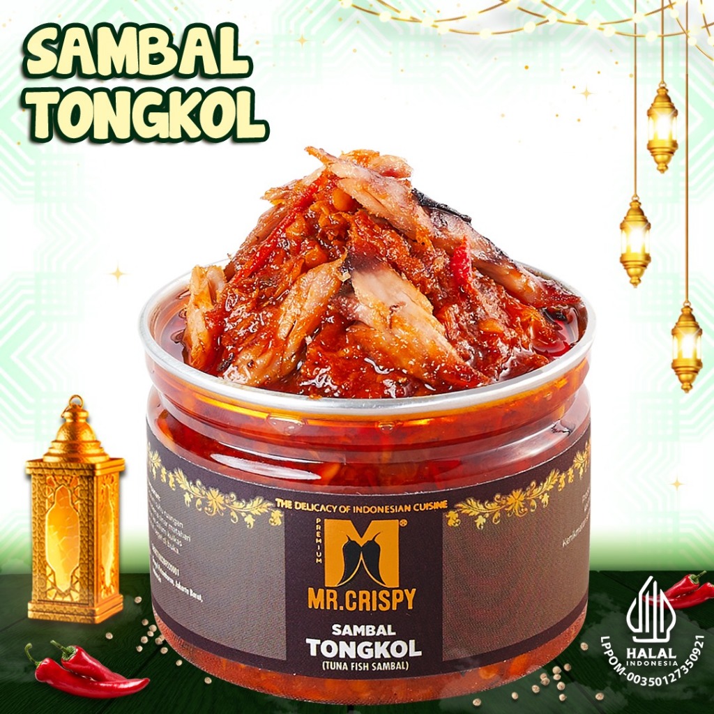 Jual Sambal Cakalang Tongkol Roa Ikan Asin Jambal Sambel Mr Crispy