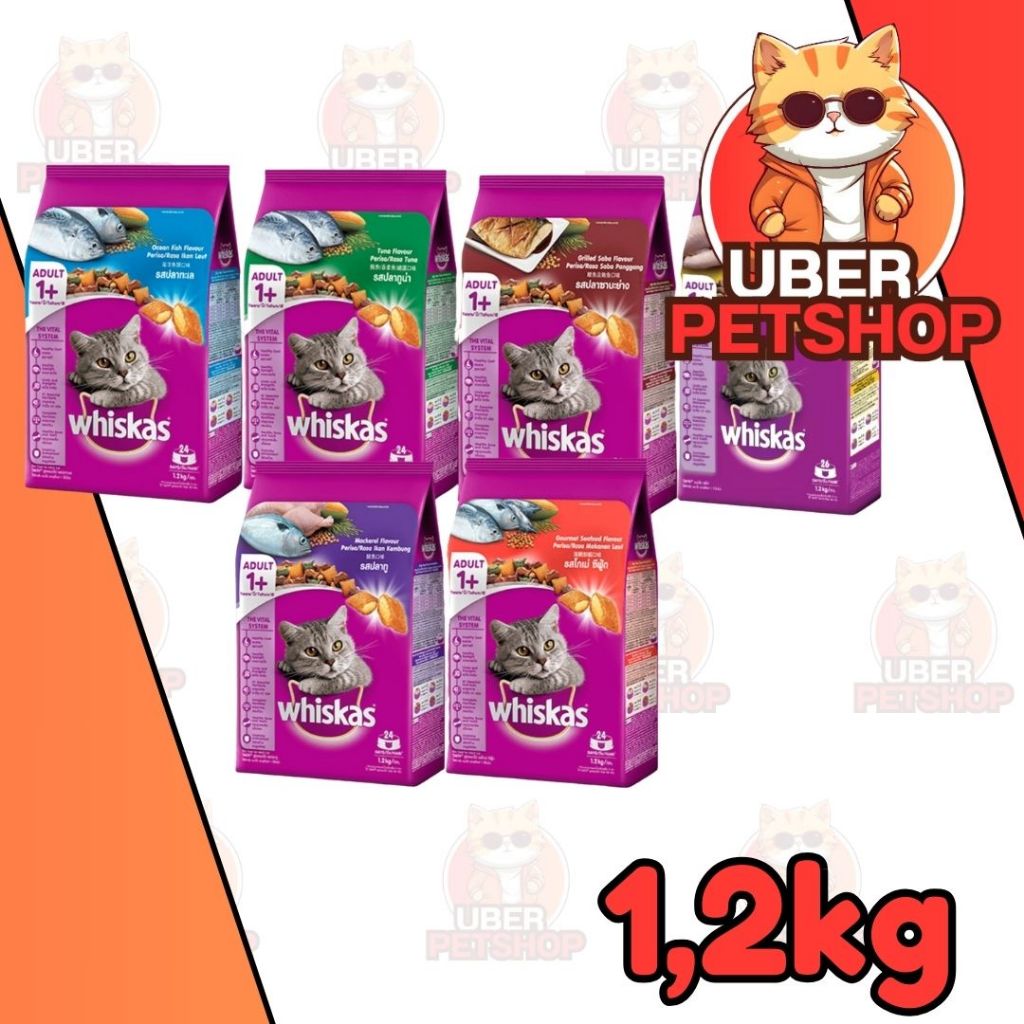 Jual Whiskas Adult Kg All Variant Makanan Kucing Dewasa Whiskas