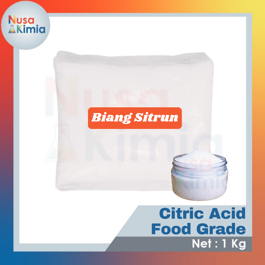 Jual Citric Food Grade Kg Asam Sitrat Citrun Sitrun Pembersih