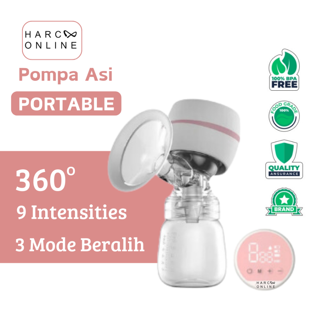 Jual HARCOO ONLINE Pompa ASI Elektrik Portable Tanpa Rasa Sakit