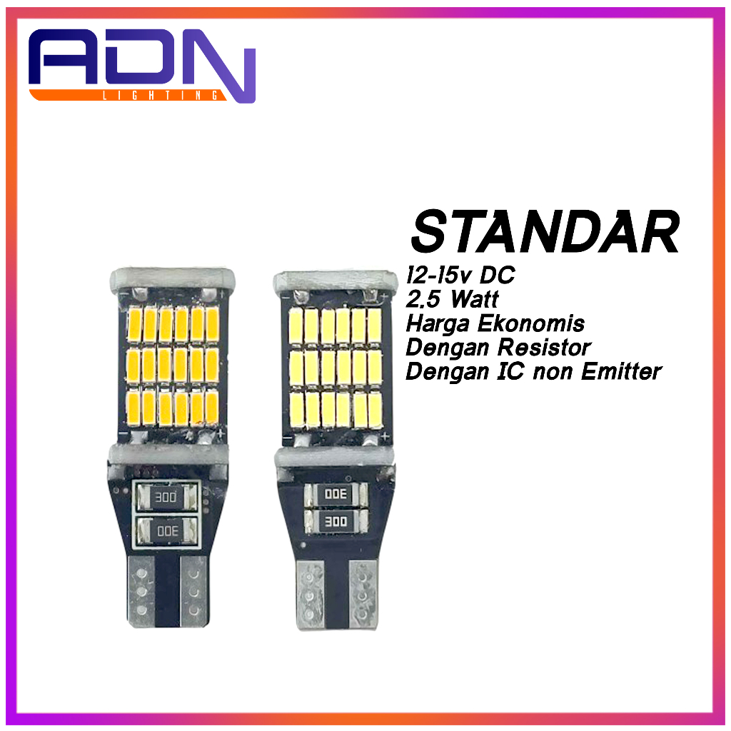 Jual Lampu Led Mundur Senja T T W W Canbus Super Bright Error