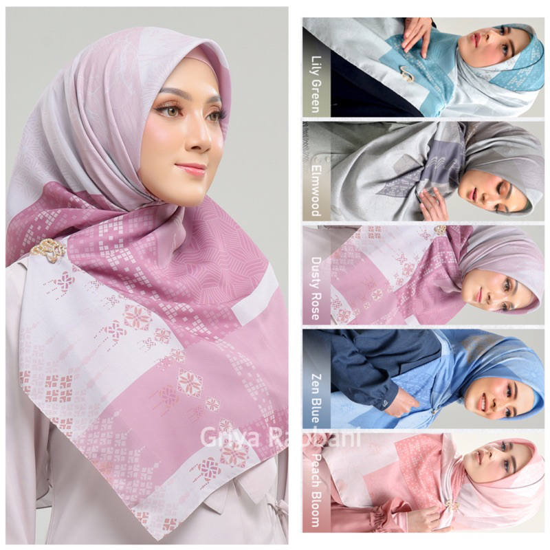 Jual Tetra Liyanq Tetra Ayaka Segiempat Tabbani Motif Kerudung