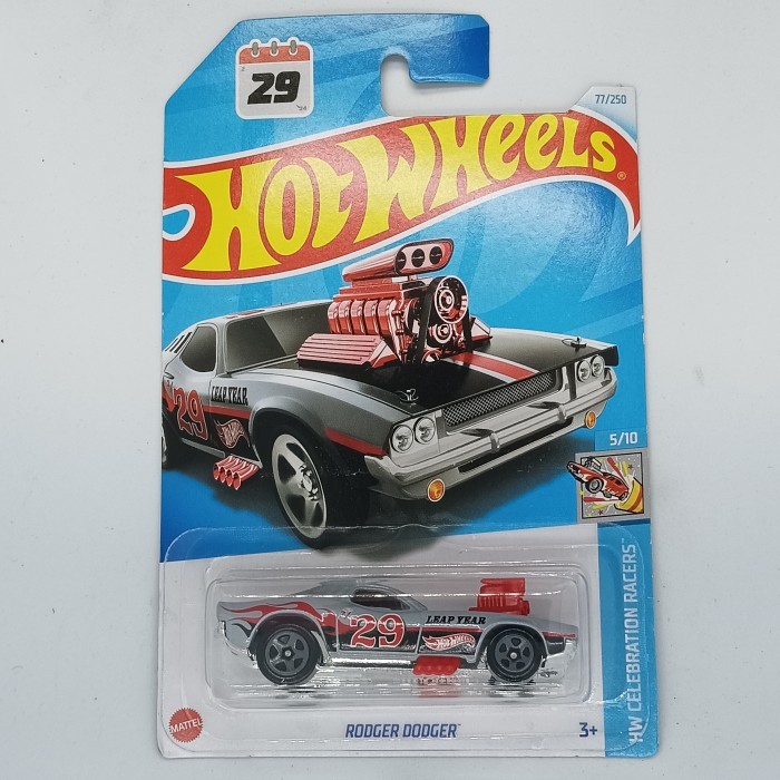 Jual Hot Wheels Rodger Dodger Silver Shopee Indonesia