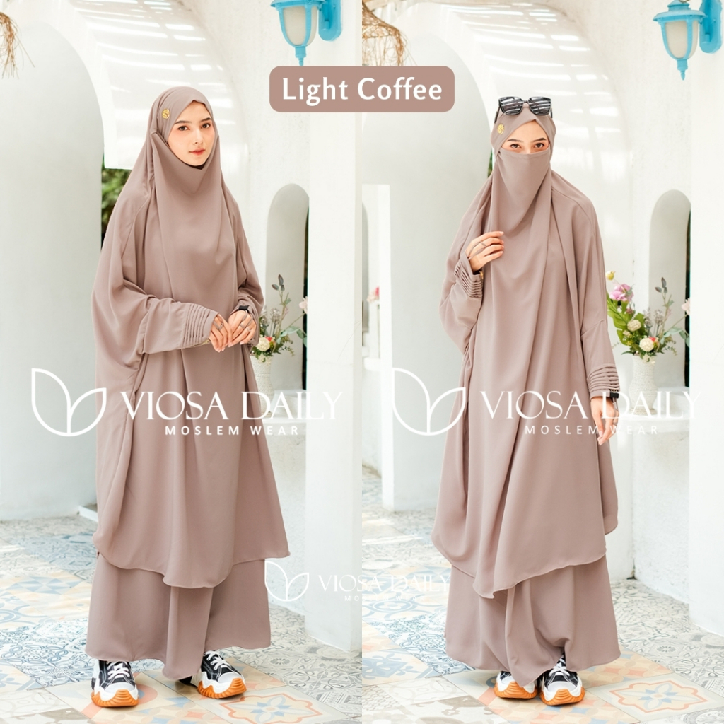 Jual Marwah Haji Umroh Set French Khimar Rok Cadar Syar I Po Shopee