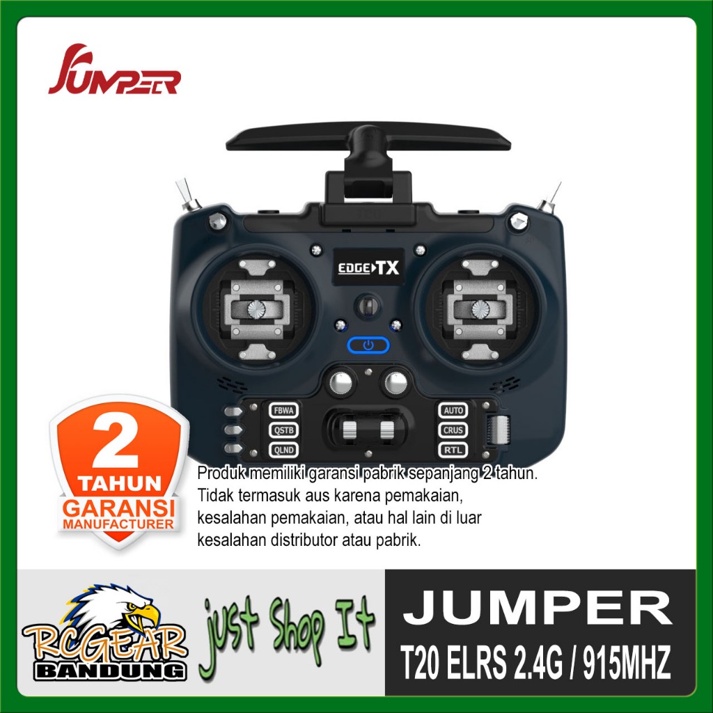 Jual Jumper T20 Hall Sensor Gimbal Radio Controller EdgeTX ELRS 2 4G