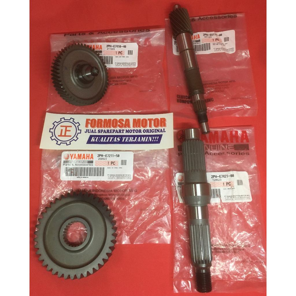 Jual GEAR BOX TRANSMISI GIGI GARDAN ASSY YAMAHA MIO M3 MIO SOUL GT 125