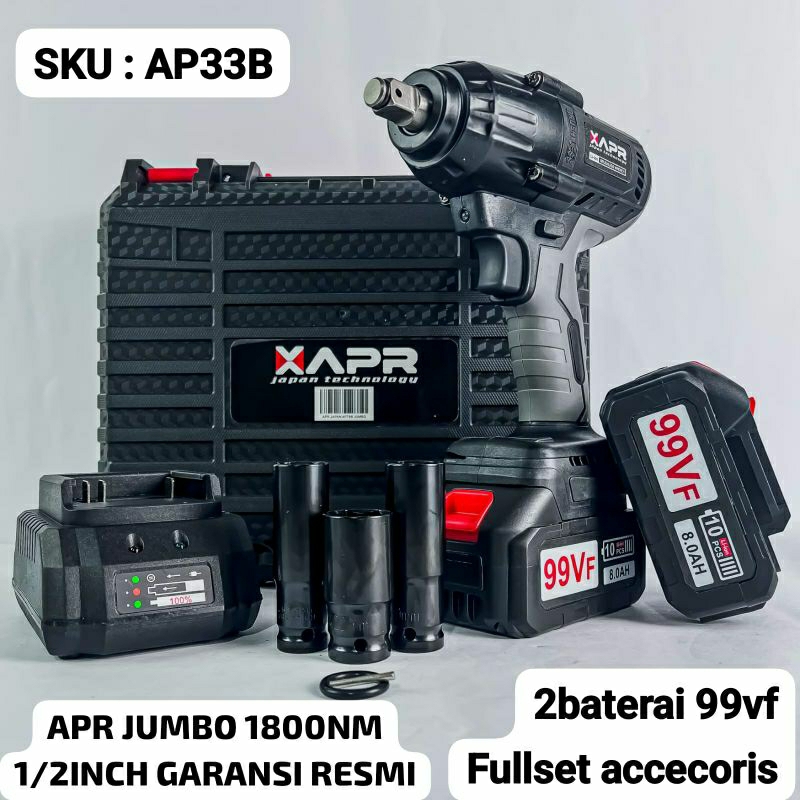 Jual Apr Raja Impact Wrench Ap Promax Nm Body Kecil Tenaga Jumbo