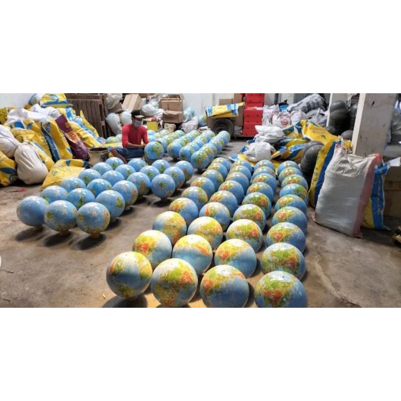 Jual Globe Bola Dunia Cm Bahan Keras Tebal Shopee Indonesia