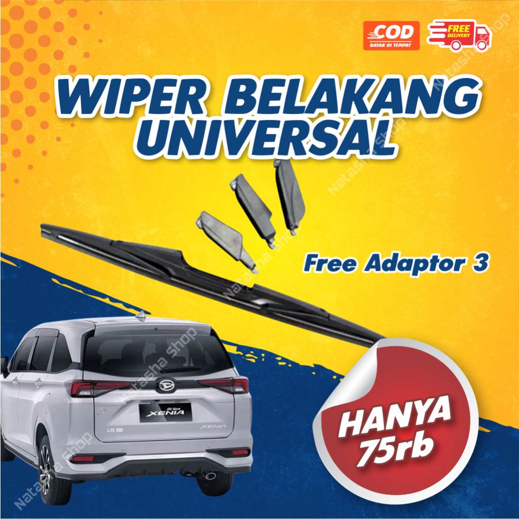 Jual Wiper Belakang Mobil Universal Semua Tipe Mobil Back Rear Car