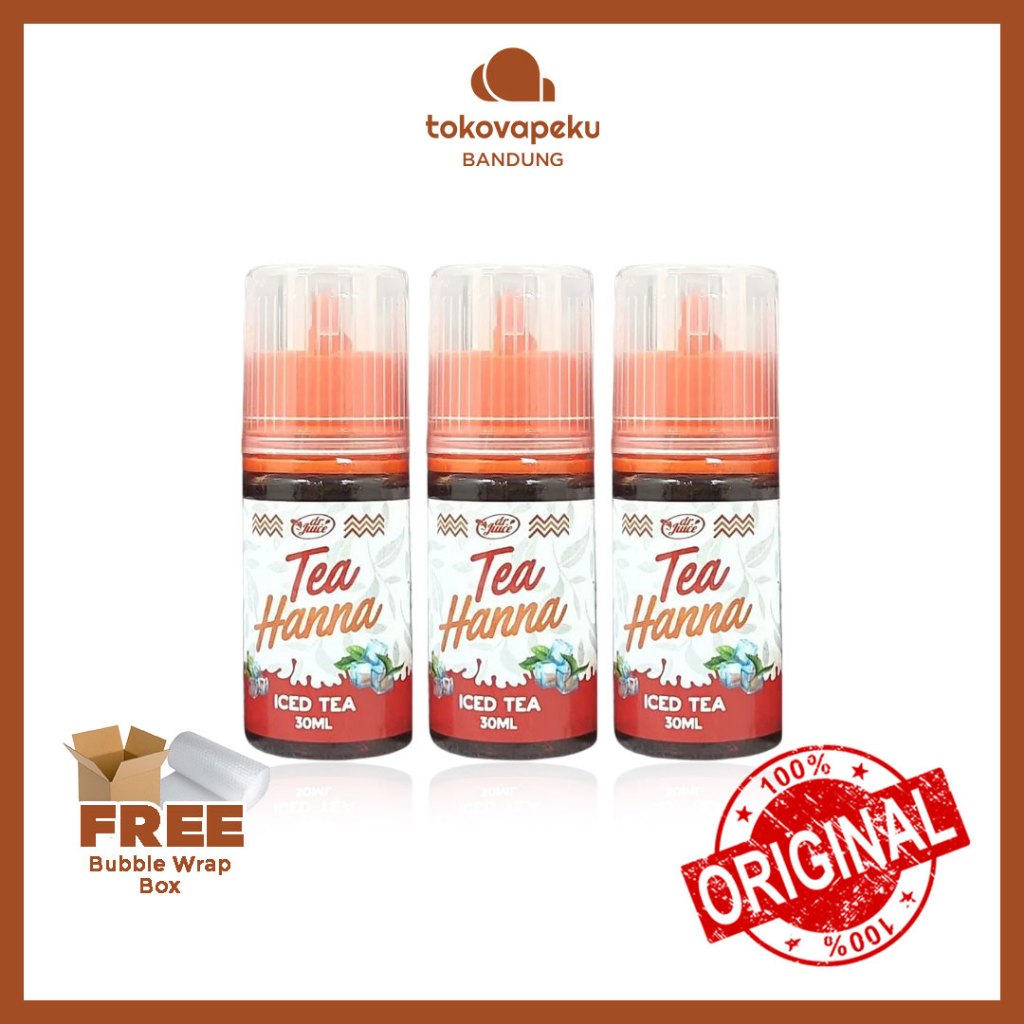 Jual TEA HANNA PODS FRIENDLY ICED TEA HANNA 30ML ORIGINAL By DR JUICE