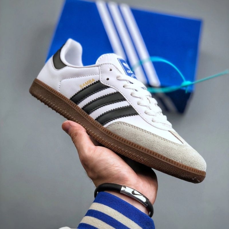 Jual Sepatu Adidas Samba OG White Gum Shopee Indonesia