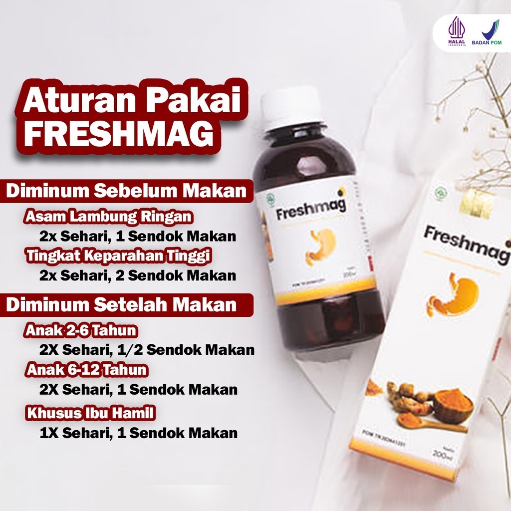 Jual Freshmag Original Madu Solusi Atasi Maag Gerd Asam Dan Infeksi