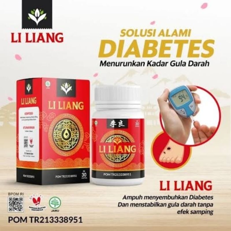 Jual Li Liang Original Obat Kencing Manis Diabetes Gula Darah Tinggi