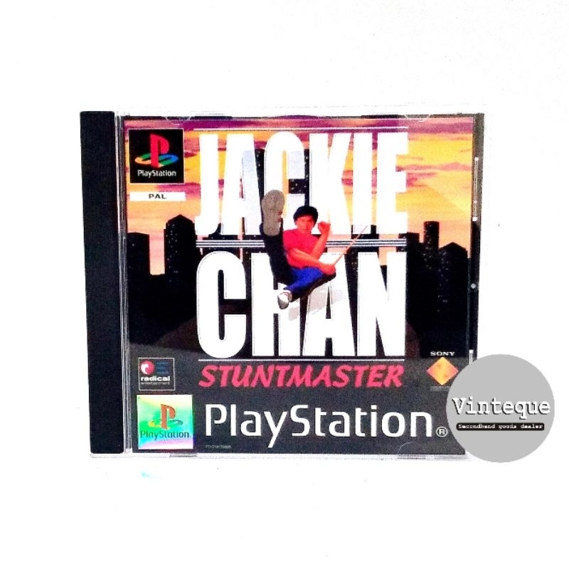 Jual Kaset Cd Ps Playstation Original Pabrik Jackie Chan Stuntmaster