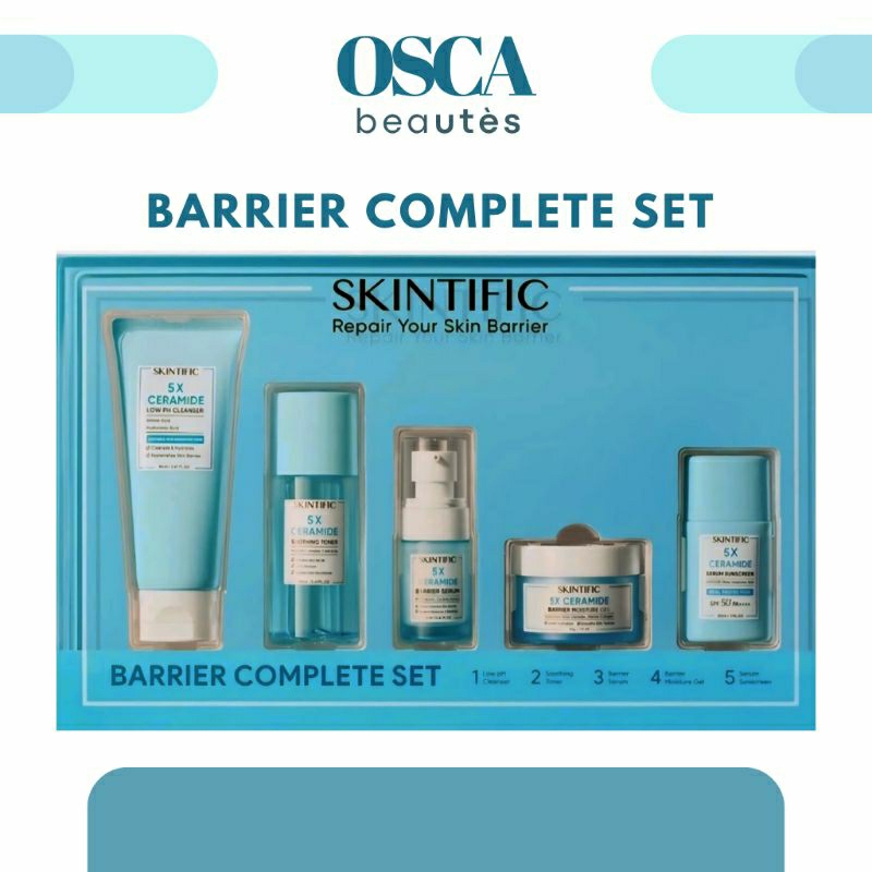 Jual Skintific Barrier Complete Set Isi 5pcs Shopee Indonesia