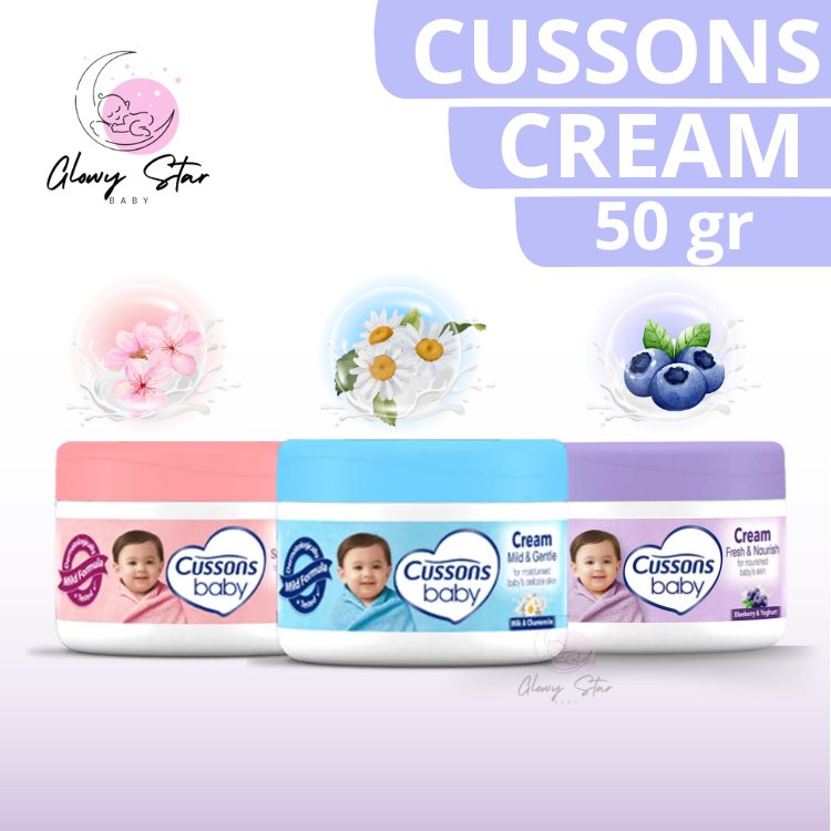 Jual CUSSONS BABY CREAM 50G Pelembab Kulit Bayi Shopee Indonesia