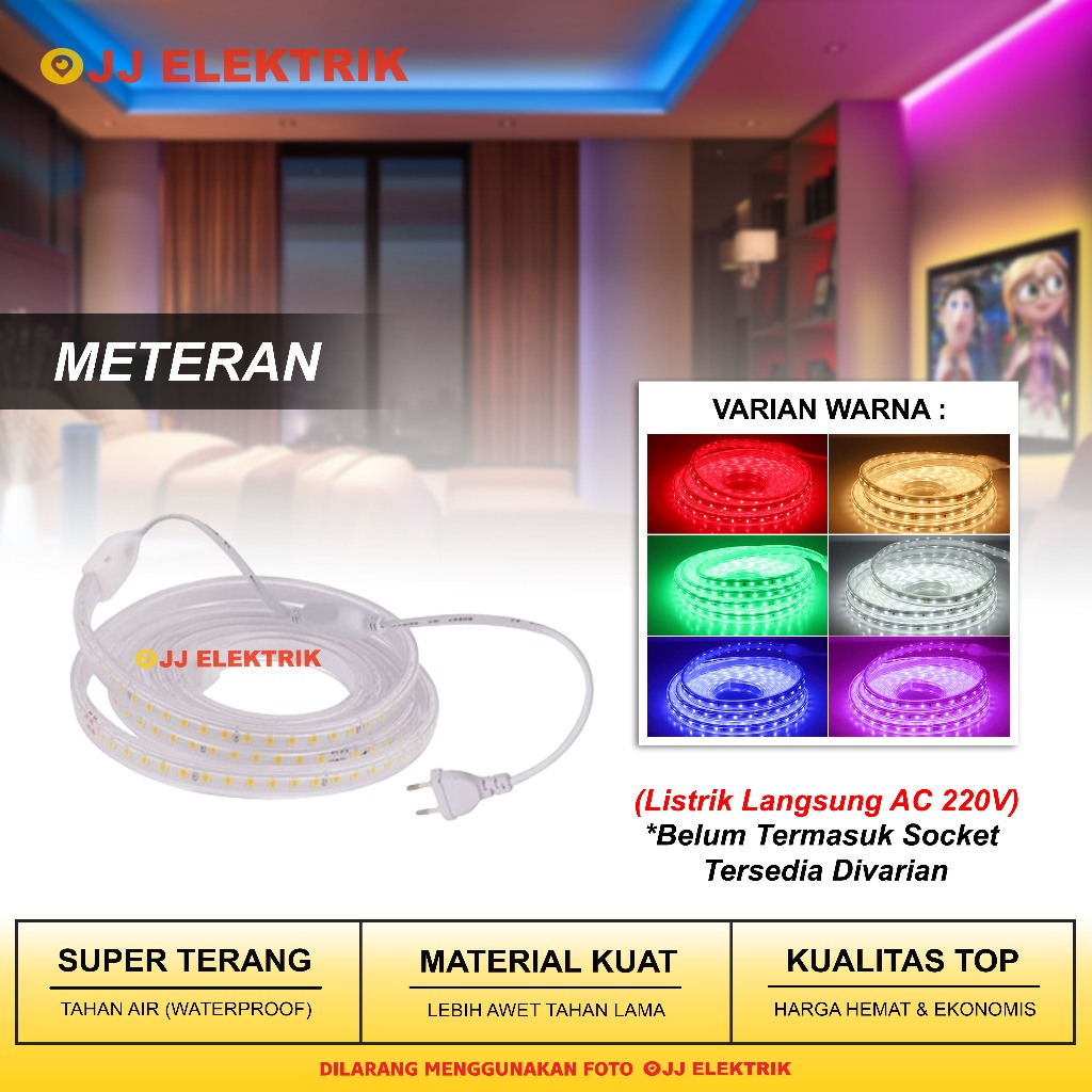 Jual Lampu Led Strip Selang Premium Pengganti Smd V Meteran