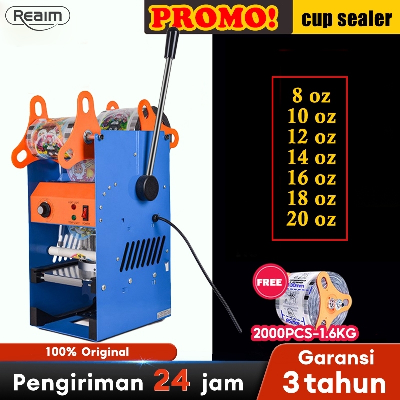 Jual Mesin Cup Sealer Bisa Untuk 12 20 Oz Original Mesin Press Cup