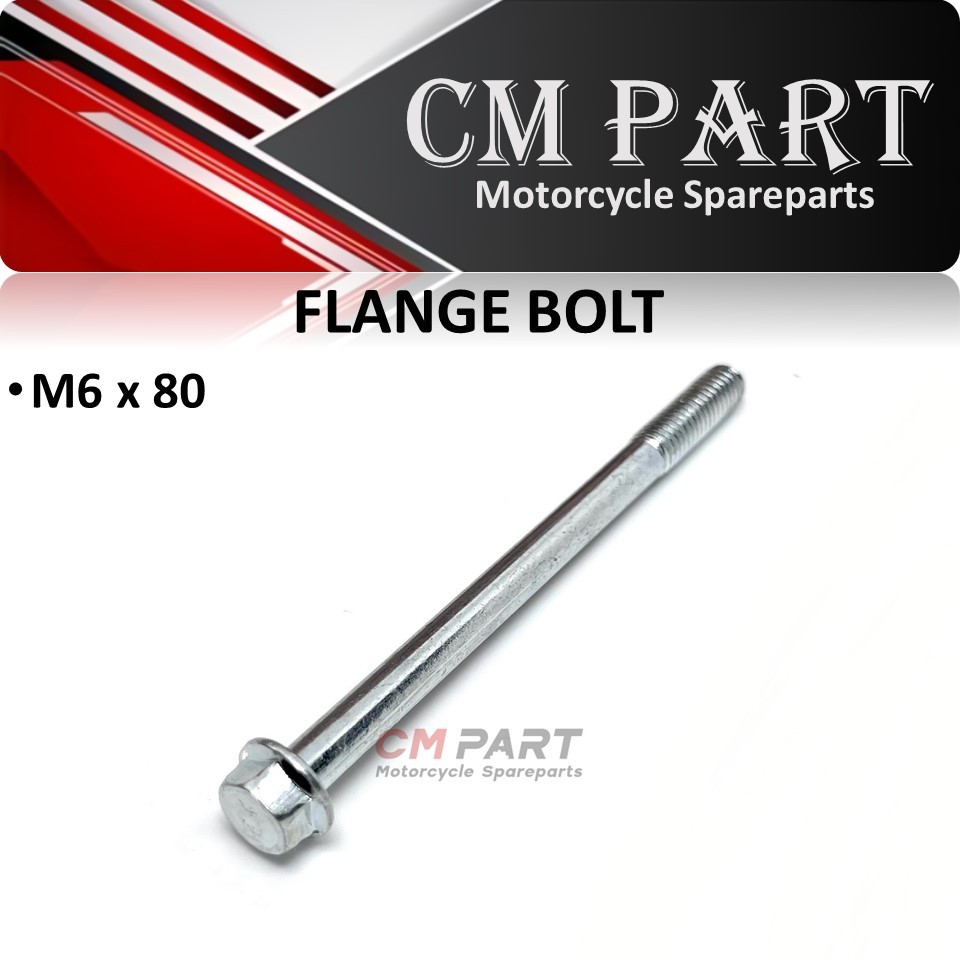 Jual Baut Flange Bolt M X Kunci Baut Blok Mesin Cvt Shopee