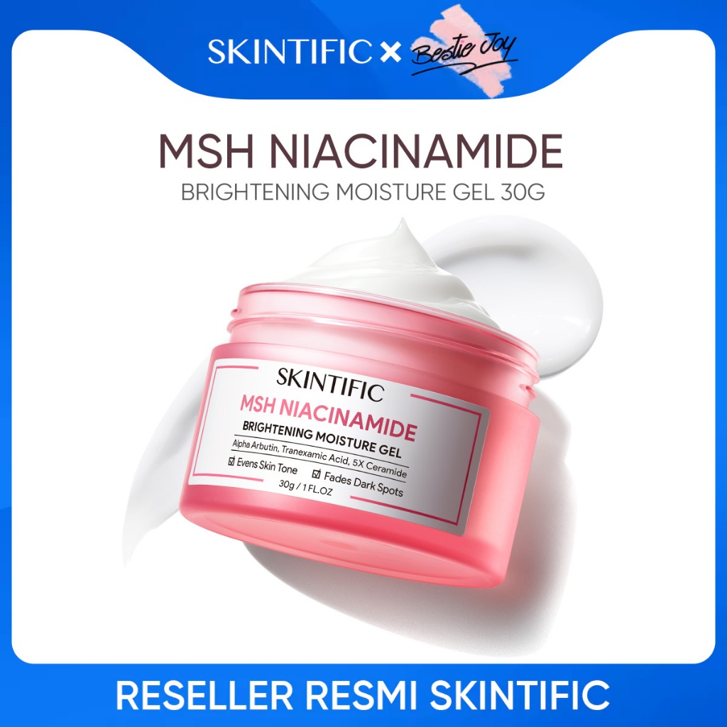 Jual SKINTIFIC 80g MSH Niacinamide Brightening Moisturizer 80gr