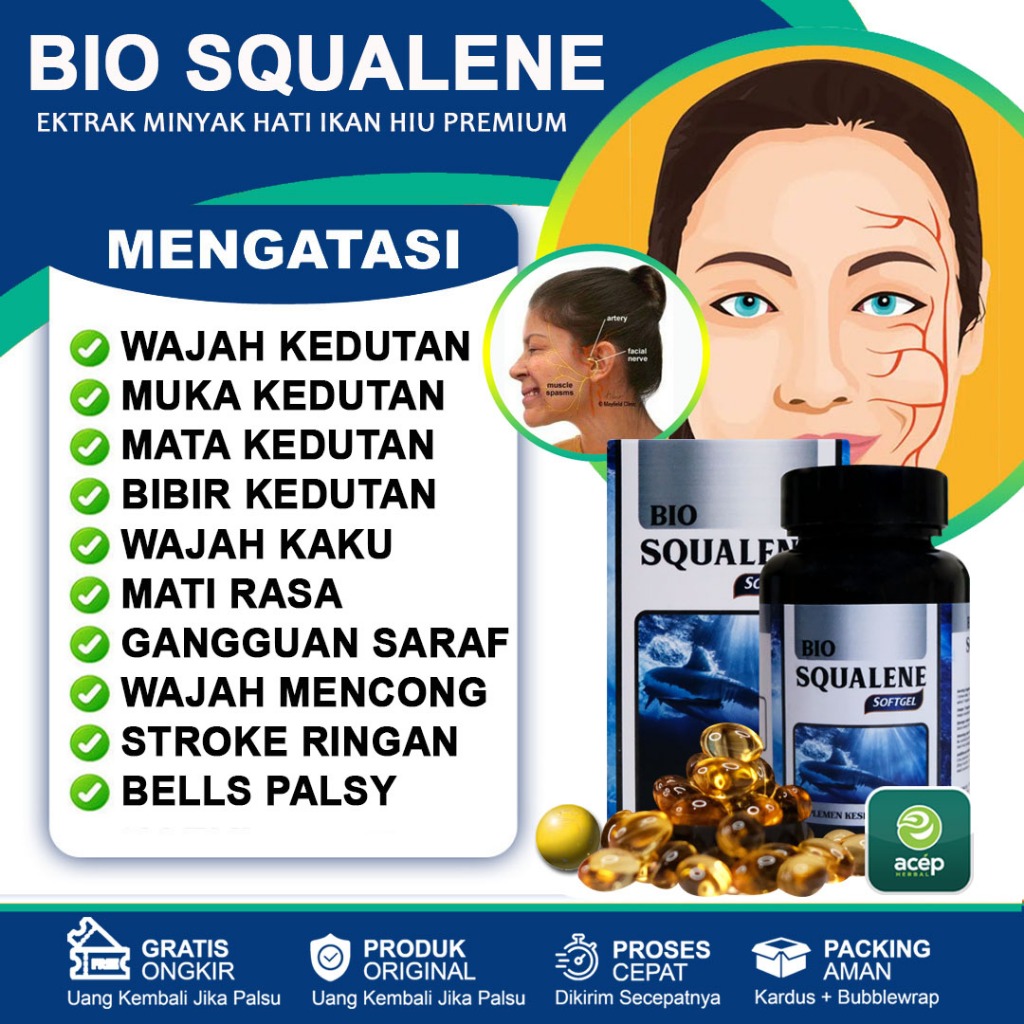 Jual Obat Hemifacial Spam Wajah Kedutan Sebelah Separuh Mata Bibir