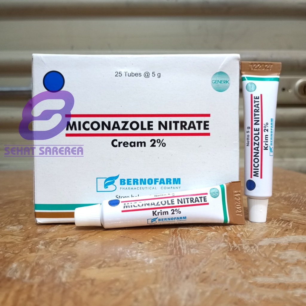 Jual Miconazole Krim Gram Berno Mengatasi Infeksi Jamur Pada Kulit