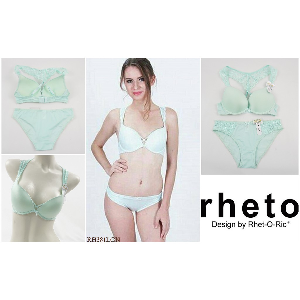 Jual Bra Set Wanita Busa Tebal Full Cup Motif Polos Pakaian Dalam