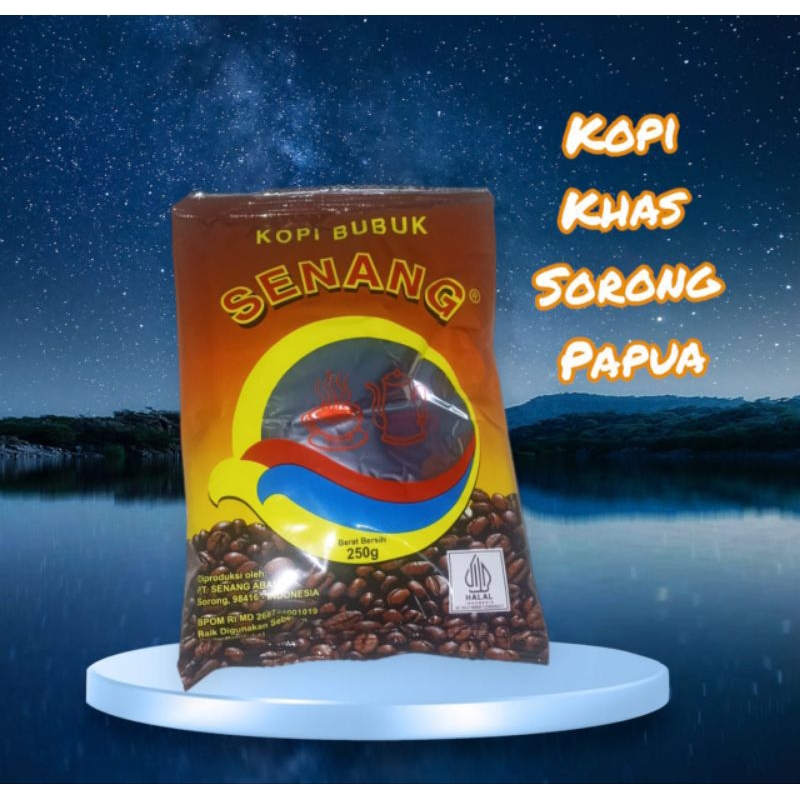 Jual Kopi Senang Khas Sorong Papua Gram Shopee Indonesia