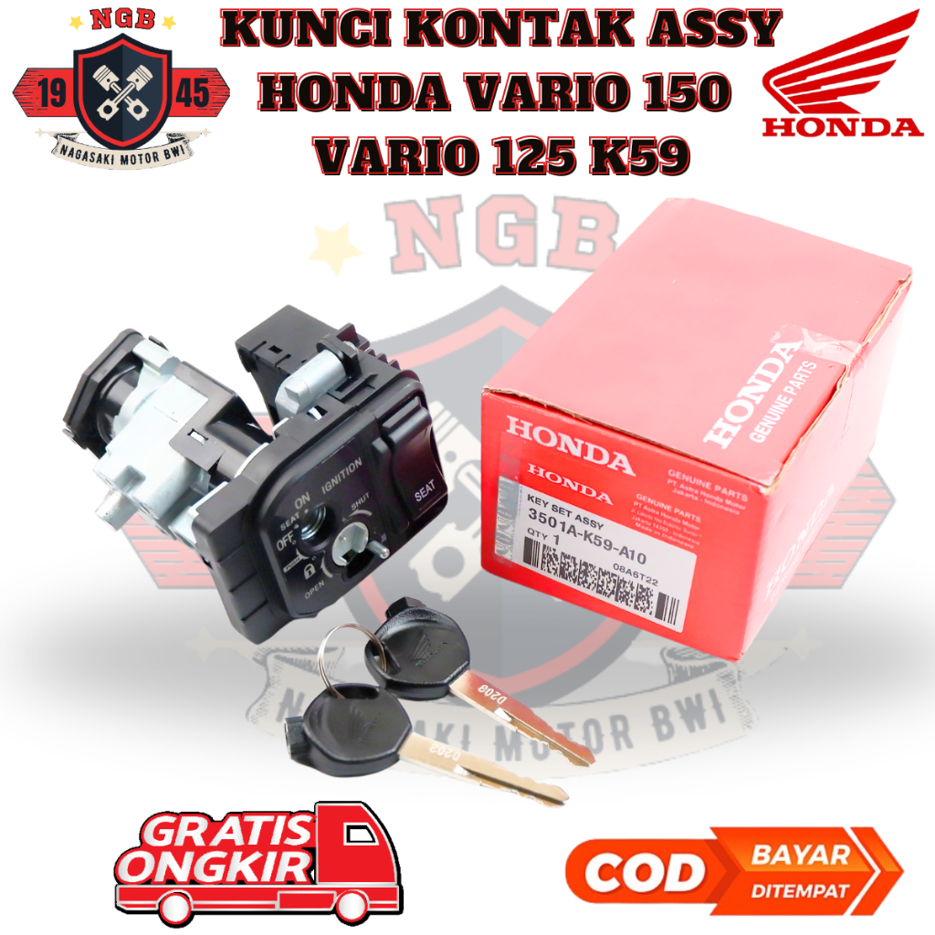 Jual Kunci Kontak Motor Vario 150 FI Vario 125 Vario 110 Scoopy