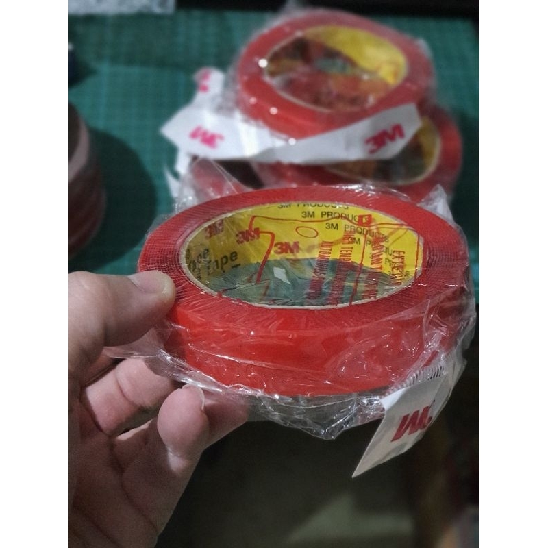 Jual Double Tape M Vhb Bening Clear Mm X Meter Doble Tip