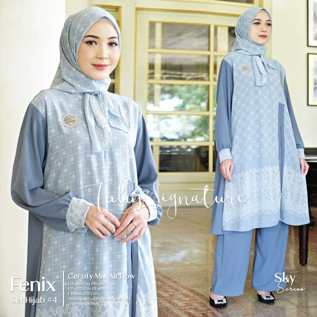 Jual Tulus Signature Setelan One Set Wanita Kekinian Baju Ceruty Ootd