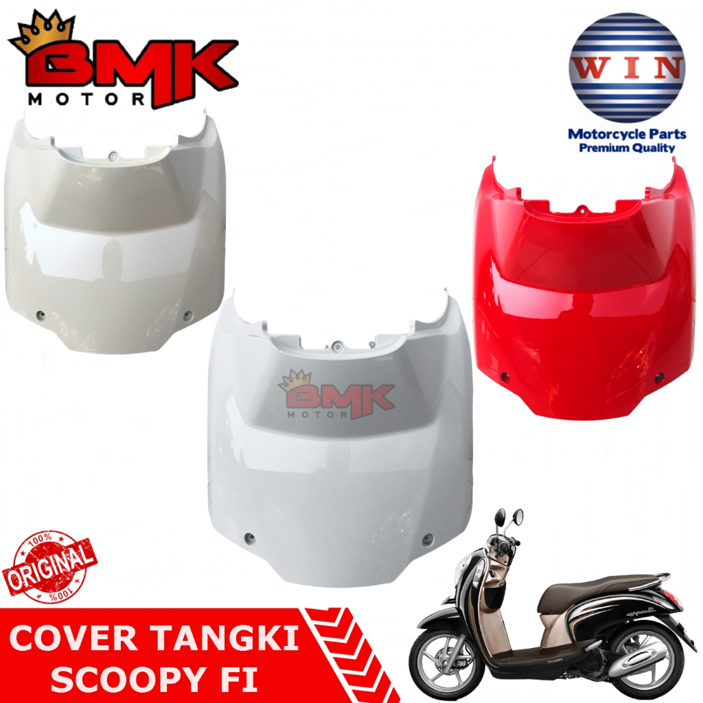 Jual Win Cover Tangki Scoopy Fi Esp New K Merah