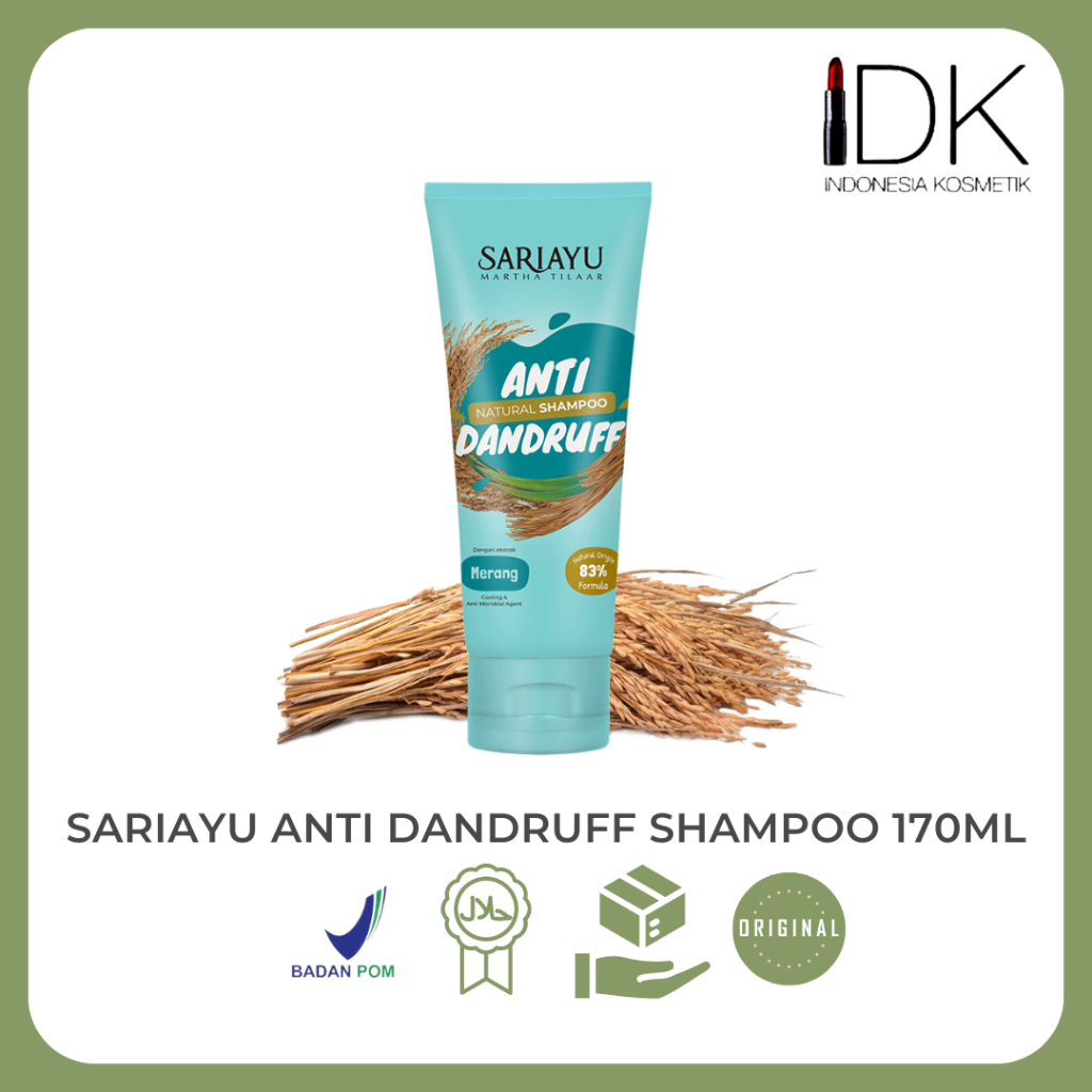 Jual Sariayu Shampoo Anti Dandruff Merang Ml Kemasan Baru Shopee