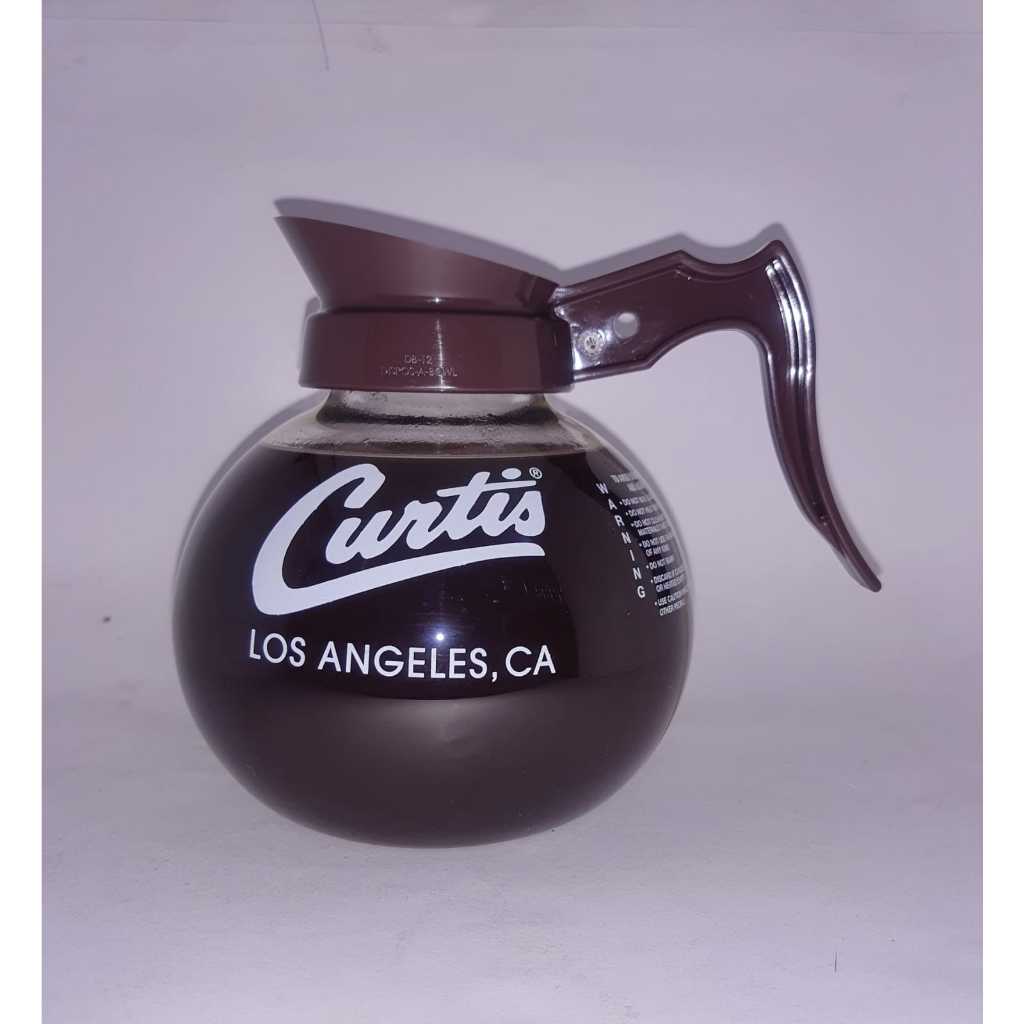 Jual Curtis Coffee Glass Decanter Teko Pemanas Kopi Brown Shopee