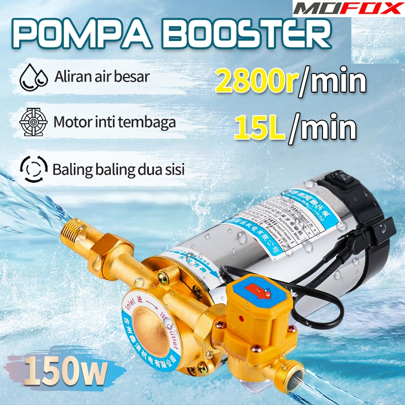 Jual Ready StockMOFOX Pompa Pendorong Tekanan Air Booster Pump