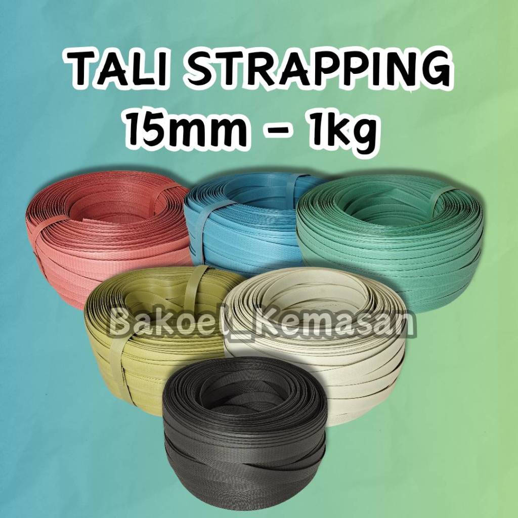 Jual Tali Plastik Strapping Band Tali Packing Mm Tali Strapping