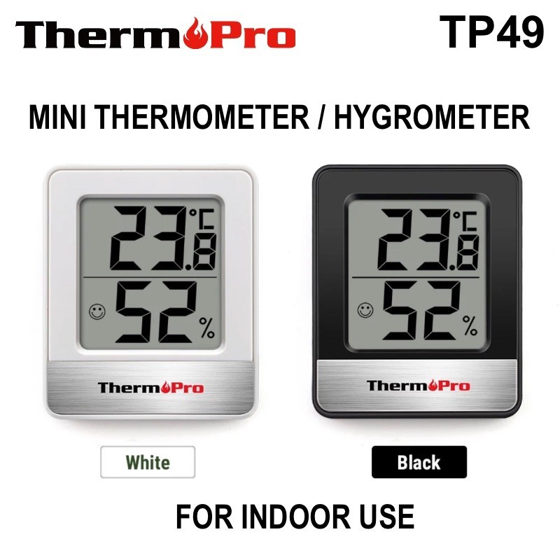 Jual Thermopro Tp Mini Indoor Thermometer Hygrometer Humidity