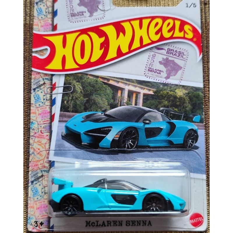 Jual Hotwheels Series World Class Racers Mclaren Senna Hot Wheels