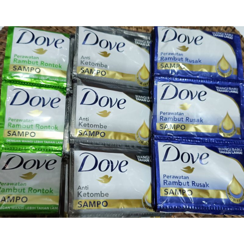 Jual Dove Shampo Sachet Pcs Shopee Indonesia