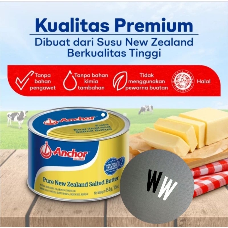 Jual Anchor Salted Butter 454g Mentega Asin New Zealand Exp 2025