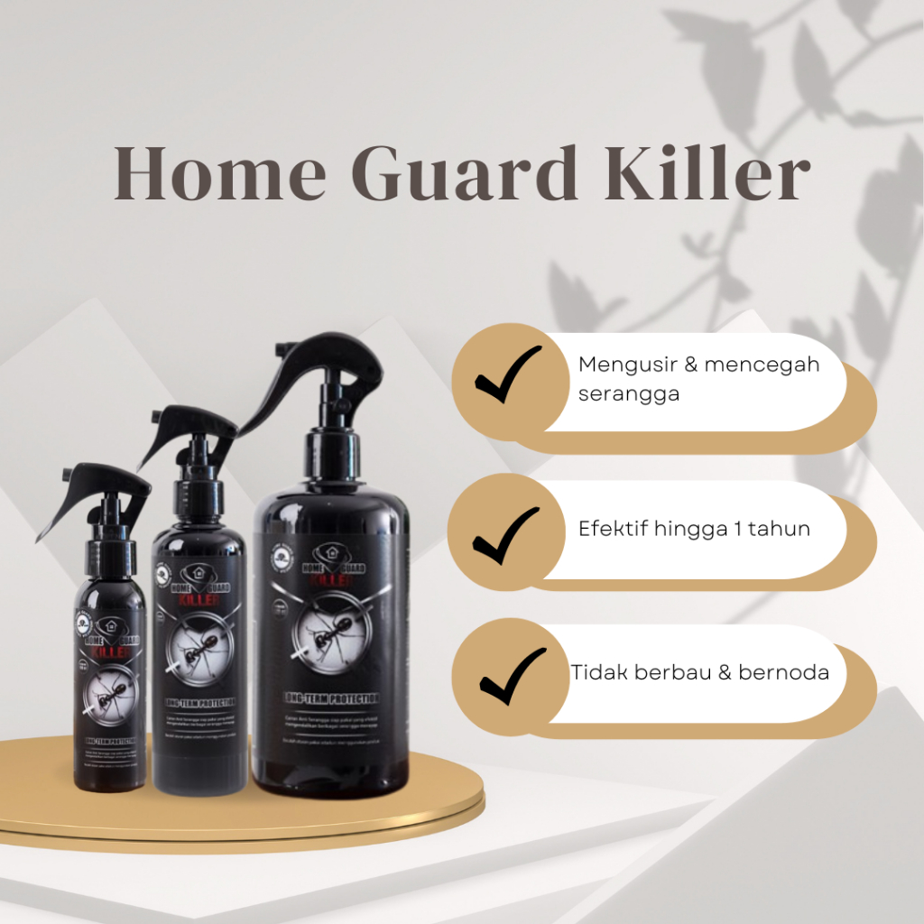 Jual Homeguard Killer Cairan Anti Semut Serangga Kecoa Rayap Home Guard