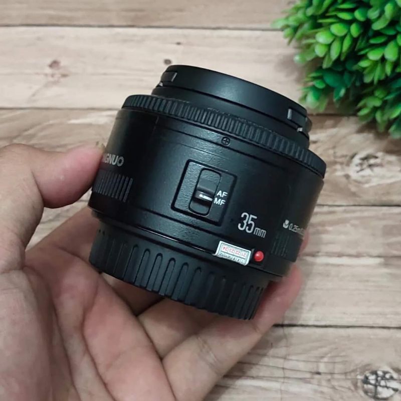 Jual LENSA FIX YN 35MM F2 YONGNUO FOR CANON Shopee Indonesia