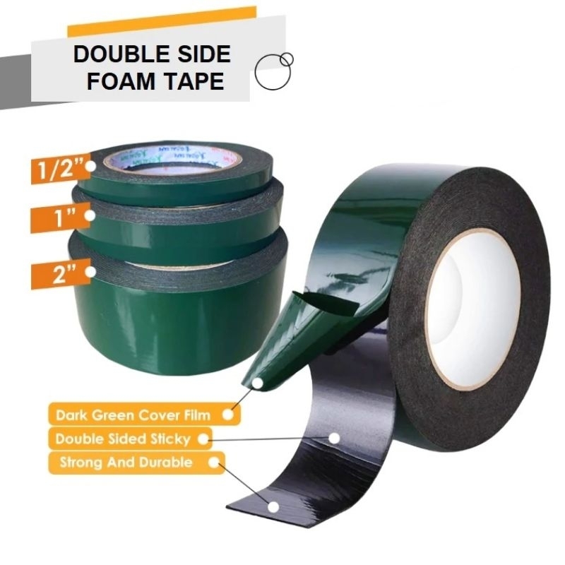 Jual Double Tape Foam Busa 24 X 6M Murah Isolasi Bolak Balik Pe Foam