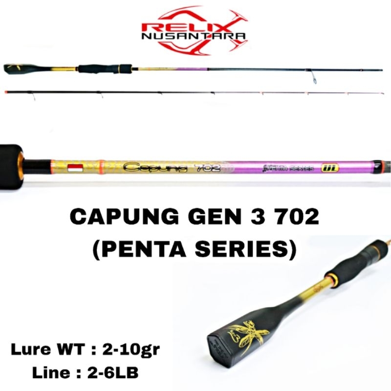 Jual Joran Relix Nusantara Capung Ul Gen Penta Series Joran