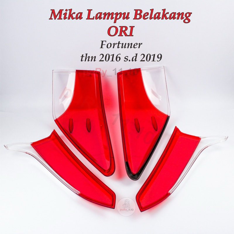 Jual MIKA STOP LAMP LAMPU BELAKANG ORI TOYOTA FORTUNER VRZ 2016 2017