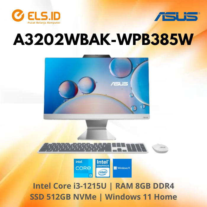 Jual Asus Aio A Wbak Wpb W Intel I U Gb Ssd Gb W